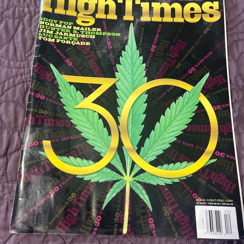 High Times 30th Anniversary Magazine